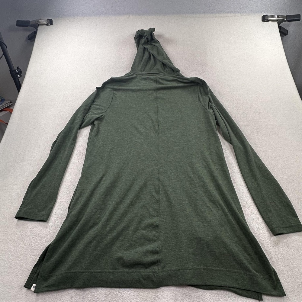 Duluth Dry And Mighty Hoodie Tunic Womens Large Green Wool Lightweight Outdoor - Picture 2 of 11